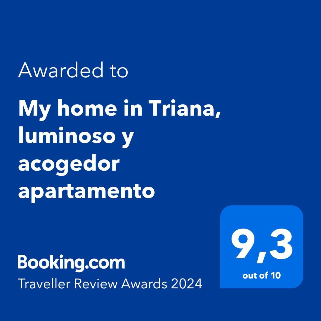 My Home In Triana, Luminoso Y Acogedor Apartamento Sevilla Exteriör bild